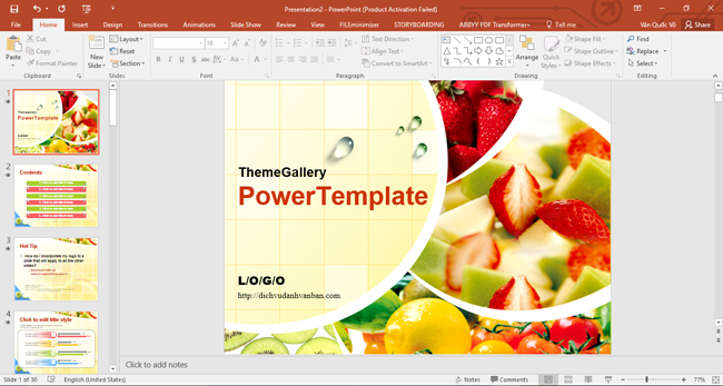 Các mẫu template slide powerpoint đẹp thuyết trình báo cáo đề tài khoa học