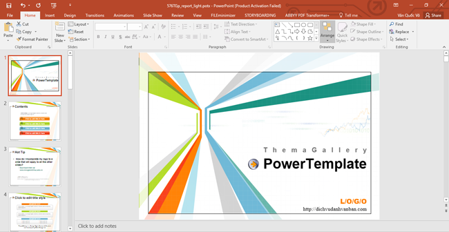 Các mẫu template slide powerpoint giảng dạy tiếp thị sản phẩm màu sắc đủ loại