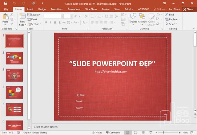 Template, mẫu Slide PowerPoint đẹp nhất trường học quảng cáo sản phẩm