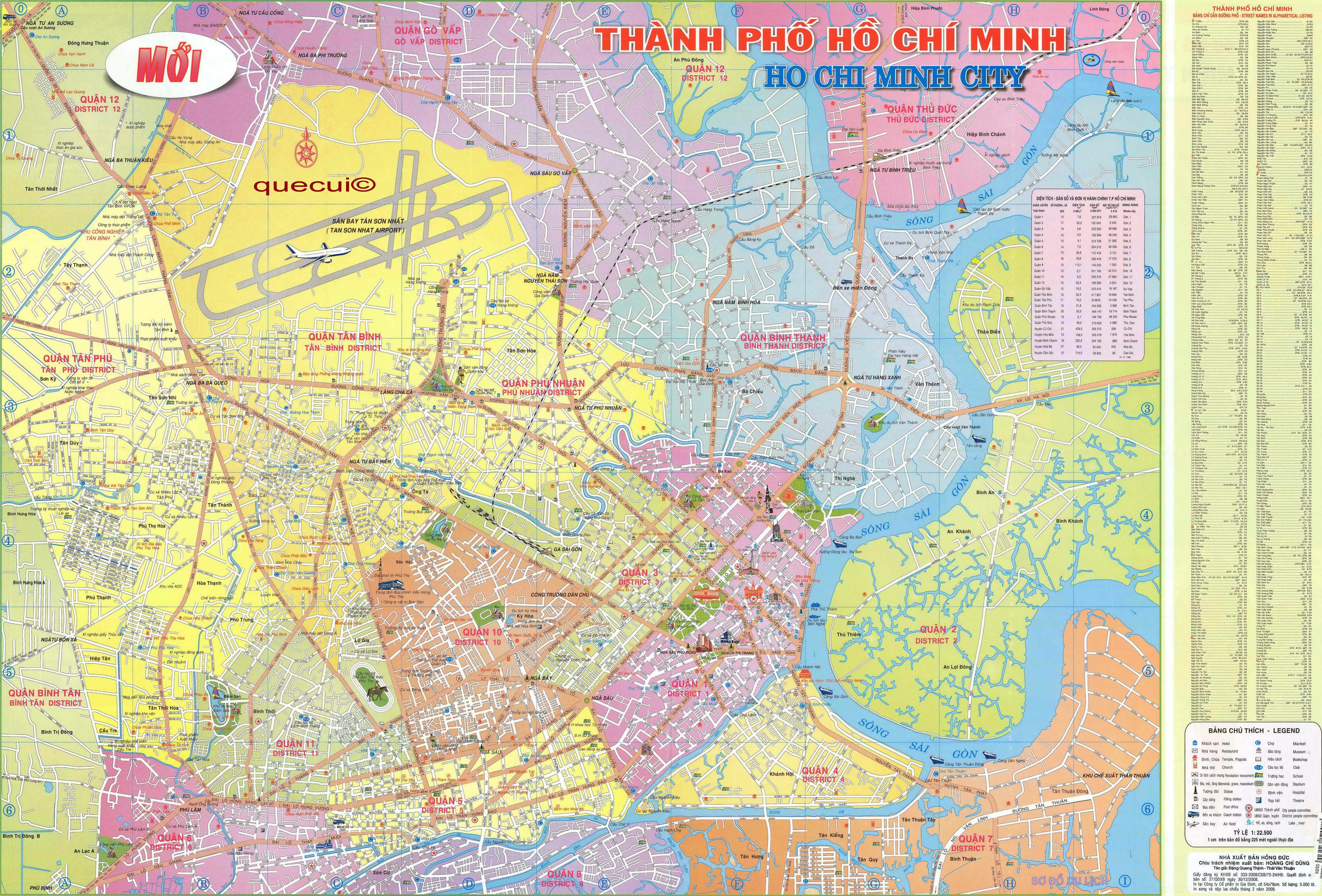 Bản đồ giao thông đô thị thành phố Hồ Chí Minh