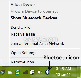 Hiện icon Bluetooth bị ẩn trên taskbar | Fix Bluetooth system tray
