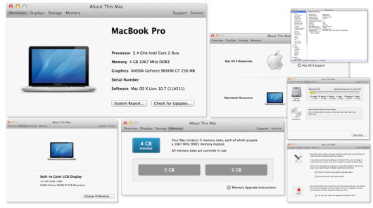Kiểm tra cấu hình máy Mac (Macbook, Mac Mini, iMac, Mac Pro)