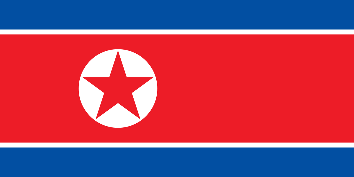Hình ảnh cờ quốc kỳ Triều Tiên