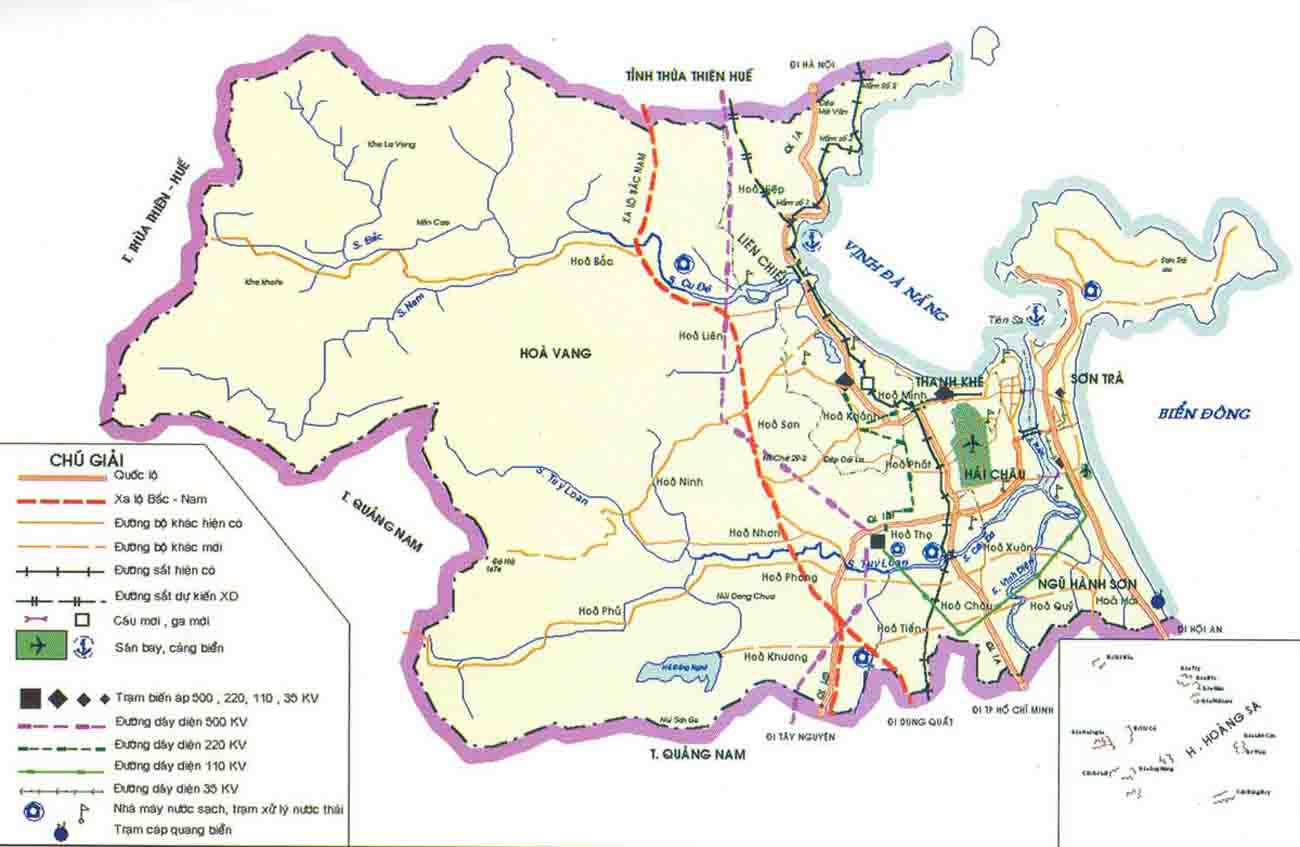 Bản đồ quy hoạch Tp Đà Nẵng