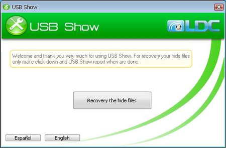 Download free USB Show - Khôi phục dữ liệu bị ẩn trên USB